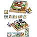 Melissa & Doug Wooden Cube Puzzles Set - Pets and Farm