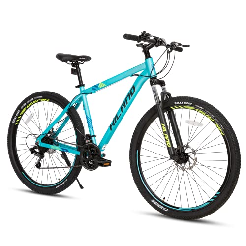 HILAND Mountainbike MTB mit 29 Zoll Speichenrädern 432mm Aluminiumrahmen...