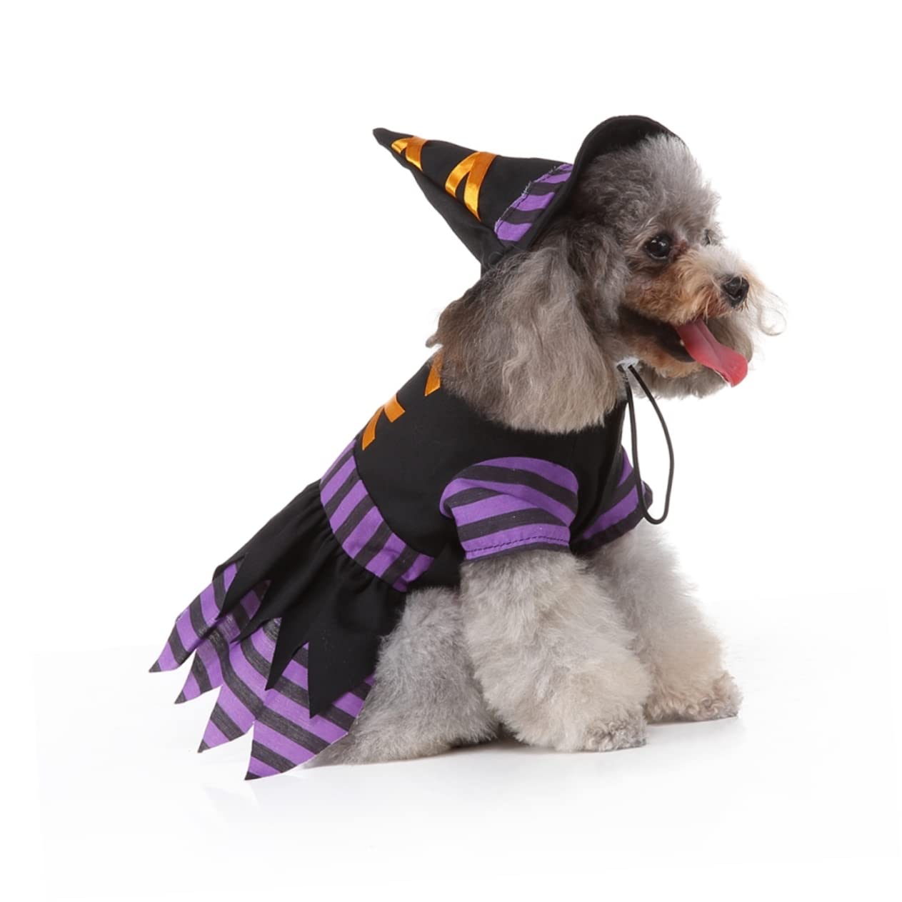 Didiseaon 2 Pz Cappotto Per Animali Domestici Di Halloween Vestiti Per Animali Domestici Cappello Da Cane Simpatica Felpa Con Cappuccio Per Cani Animale Domestico Forniture
