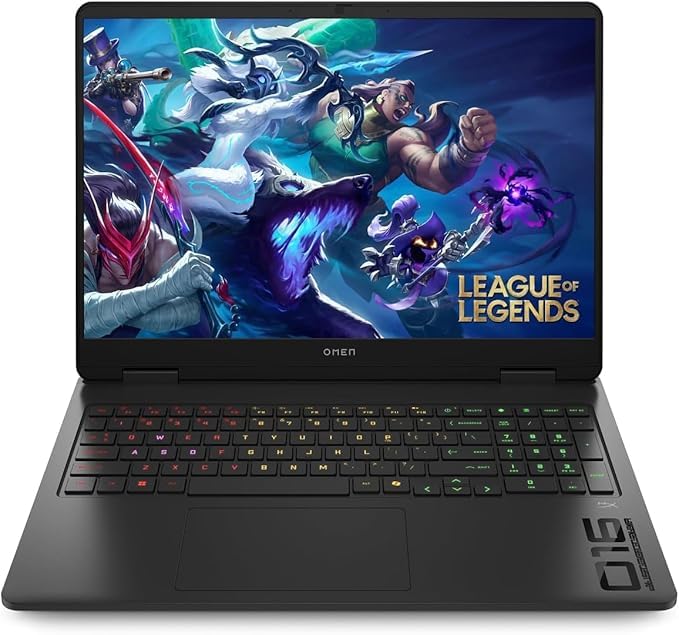 HP Omen 16 AI VR Ready Gaming Laptop, 16.1 WQXGA IPS 240Hz Gaming Notebook Intel Core Ultra 9 285H,...