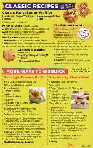 Image of Betty Crocker Bisquick Original Pancake & Baking Mix, 20 oz (Pack of 2)