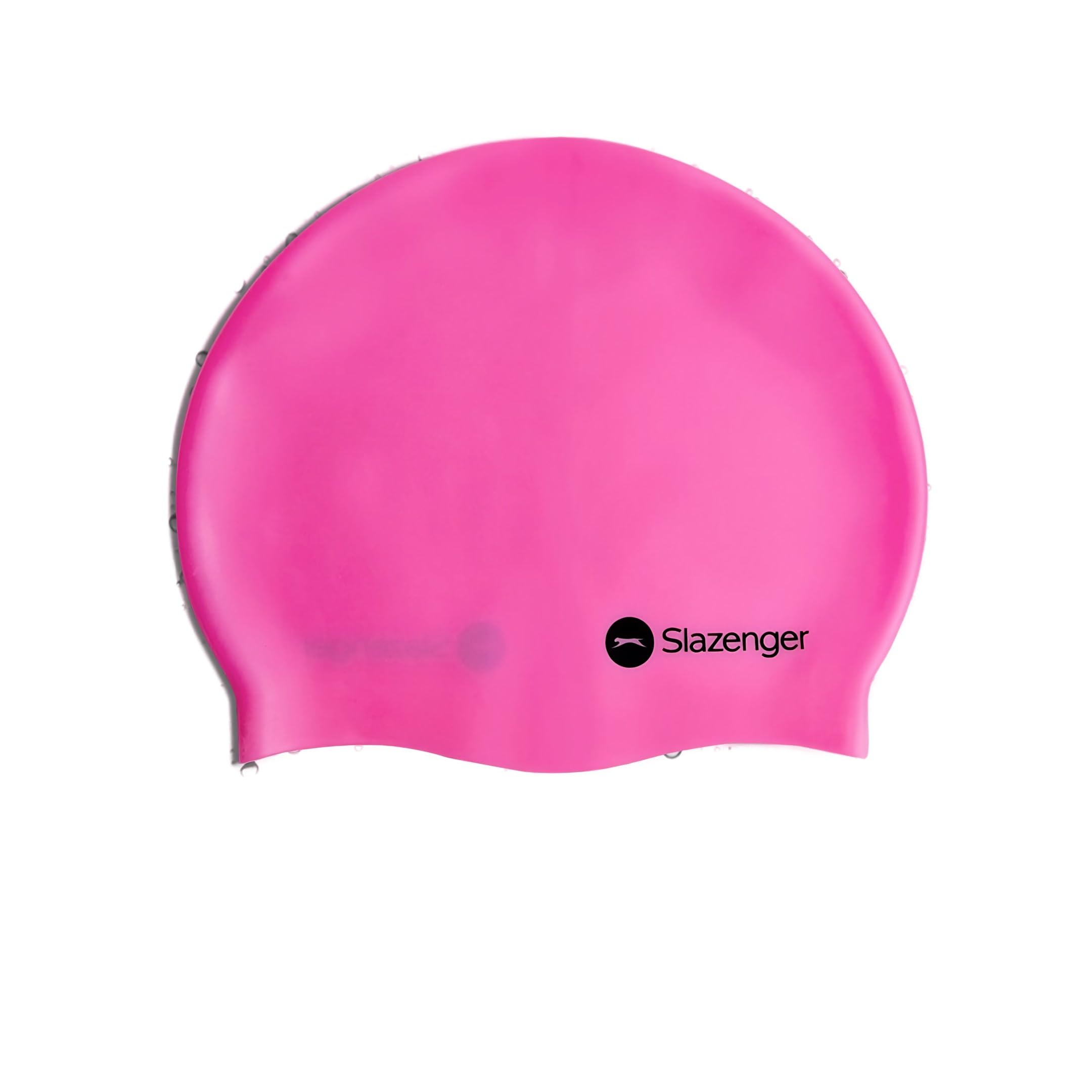 Slazenger Kids Silicone Swimming Cap Pink One Size
