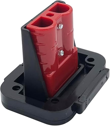 Miniatura 10 de JooFn Panel de montaje de enchufe 50A para conectores Anderson serie SB50 Placa empotrada de montaje empotrado (paquete de 1)