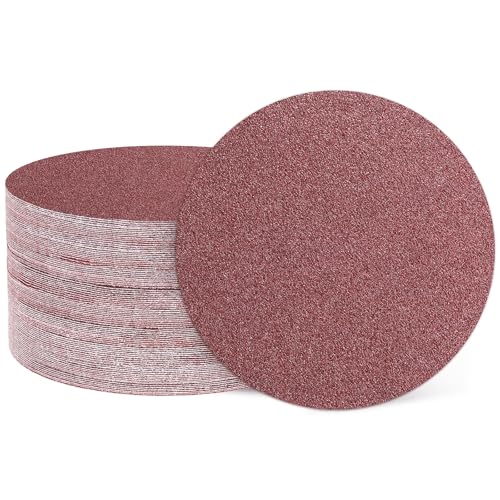 Papier abrasif 200 mm grain 40 pour décaper le bois épais rapidement