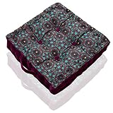 Meditation Cushions Thicken Square Chair Cushions Large Floor Cushions Adults Tufted Floor Pillow fo