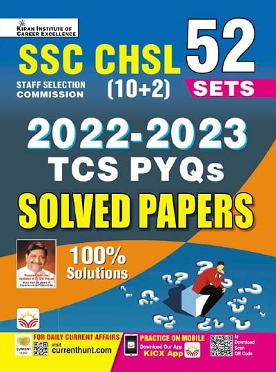 SSC CHSL 2022 To 2023 TCS PYQs Solved Papers 100% Solutions (English ...