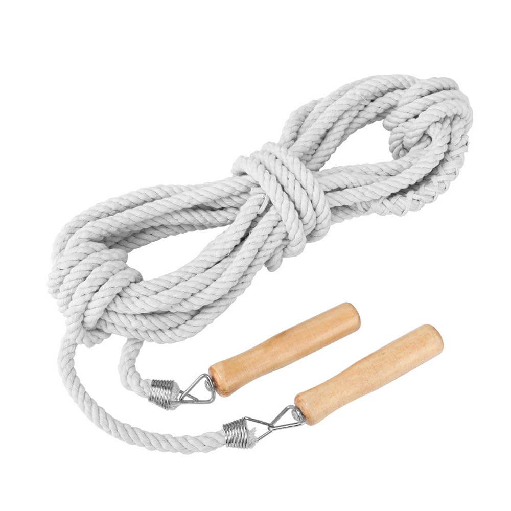 Namvo Group Skipping Rope Long Skipping Rope Skipping Rope With Wooden Handle Multi-Person Skipping Rope Best Team Long Jump Rope Suitable For School Sports Outdoor Activities Fitness And Training