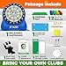 6.5ft Giant Inflatable Golf Dart Board with Air Pump & 20+ Games - Includes Game Manuals, Perfect Inflatable Games for Family Party, Giant Outdoor Yard Games, Backyard Golf Games, Carnival Games