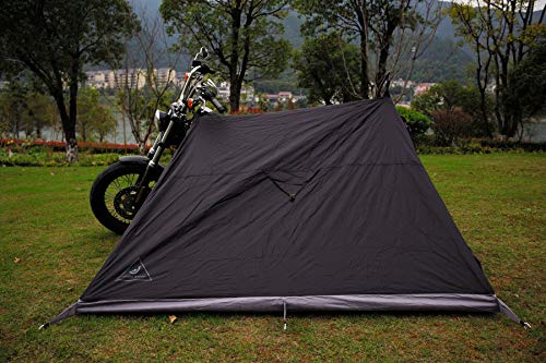 Banana Brothers Motorcycle Camping Tent for 1-2 People,Ultralight Backpacking Tent,Easy to Carry.