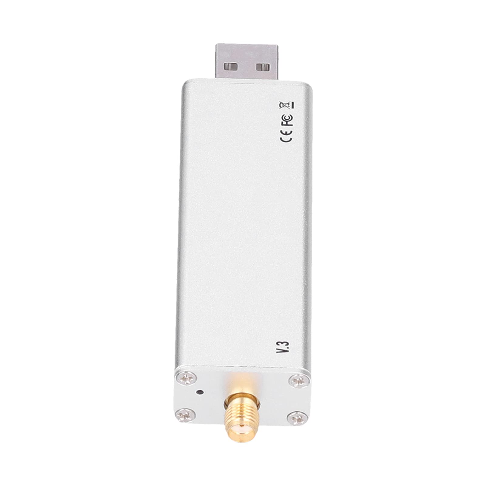 Ricevitore Radio Rtl-Sdr V3, Kit SDR con Base Antenna, Banda Completa per Aviazione e Radioastronomia