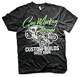 Gas Monkey Garage Officially Licensed Custom Neon Big & Tall 3XL,4XL,5XL Men’s T-Shirt (Black),...