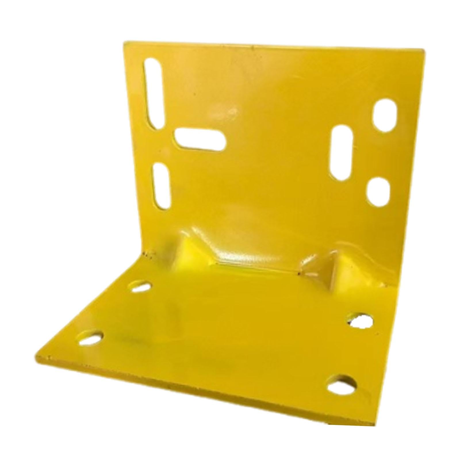 Milageto Support de montage pour treuil manuel à angle droit de 1 200/1 800 livres pour véhicules agricoles, assemblage simple, accessoire universel