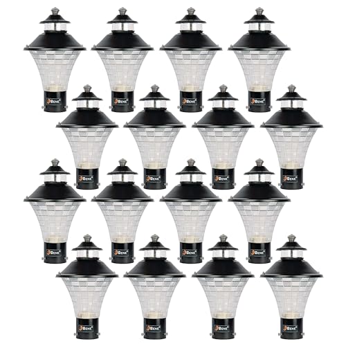 Image of BENE Geruit Outdoor Lamp (Black, 18 Cms, Pack of 16 Pcs)