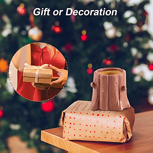 Oricraft Magic Squirrel Stress Relief Toy Surprise Stump Animal Squirrel Cup For Anxiety Relief, Adhd Squeeze Out The Surprises And Heal The Emotions, Sensory Toy For Autism(Brown) #TOP5