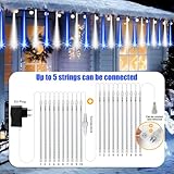 Zoom IMG-1 auniq luci pioggia meteore 30cm Zoom IMG-1 auniq luci pioggia meteore 30cm