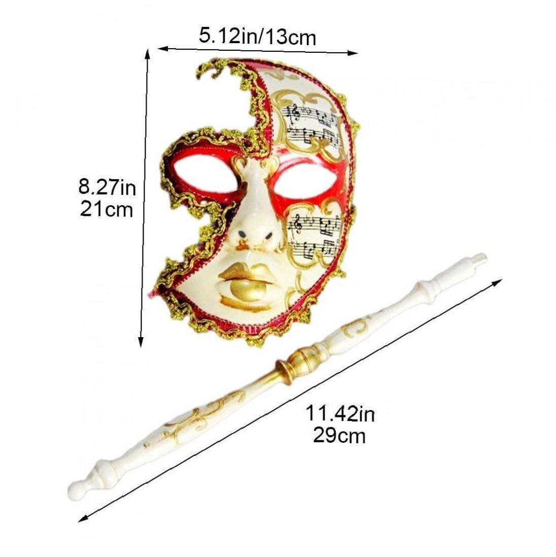 Amazon.co.jp: Vepoty 仮面 ベネチアンマスク ベネチアン ハンドヘルド