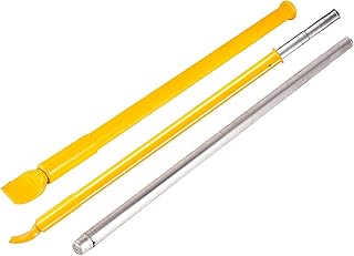 VEVOR Tire Slide Hammer Cast-Steel Bead Breaker Slide Hammer 1.5-Inch Diameter Tire Bead Breaker Slide Hammer 50-Inch Length Tire Breaker Bar Yellow, Heavy Duty Bead Breaker, for Car Truck Trailer