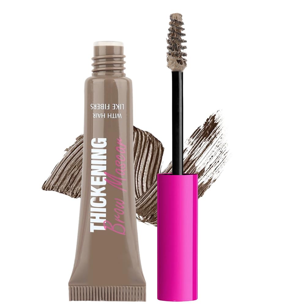 Tinted Eyebrow Gel, Thickening Brow Glue Mascara for Fuller Brows, Taupe A-1Pc 01 Taupe