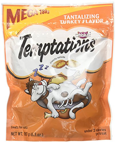 Dogswell Whiskas Temptations Mega Turkey 10/6.3 oz Food, 1 Pack, One Size