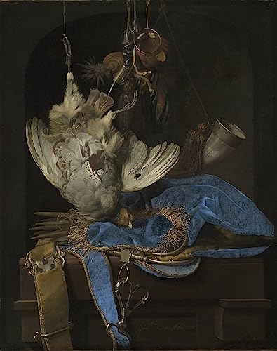 Nature morte Willem Van Aelst Tableau Toile 60x90cm