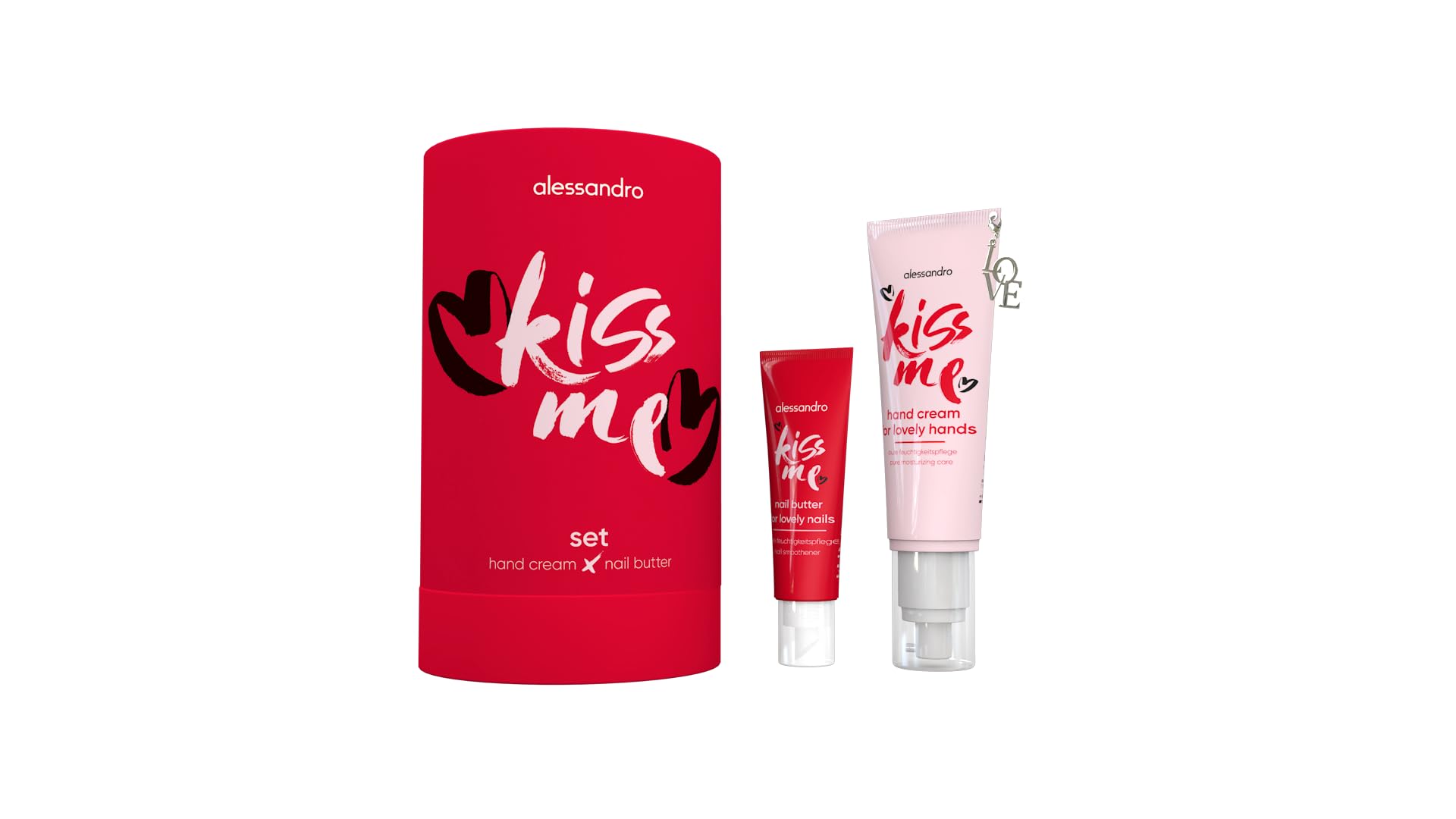 alessandro Kiss Me Care Set 2-Piece Hand Cream & Nail Butter