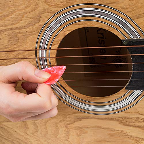 coloré en celluloïd médiators pour guitare – Lot de 50 – pour guitare acoustique, basse et guitare électrique 0.46mm - Les Beatles, Paul McCartney, John Lennon, RIngo Starr, George Harrison coloré en celluloïd médiators pour guitare – Lot de 50 – pour guitare acoustique, basse et guitare électrique 0.46mm – Image 8