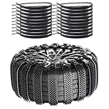 【Adhérence optimale】La conception unique de ces chaînes à neige offre une excellente traction sur la glace et la neige, prévenant les glissements et garantissant une conduite en toute sécurité. Les crampons se fixent solidement à vos pneus, assurant une conduite stable et sûre même dans des conditions hivernales difficiles. Affrontez la neige et la glace en toute confiance.