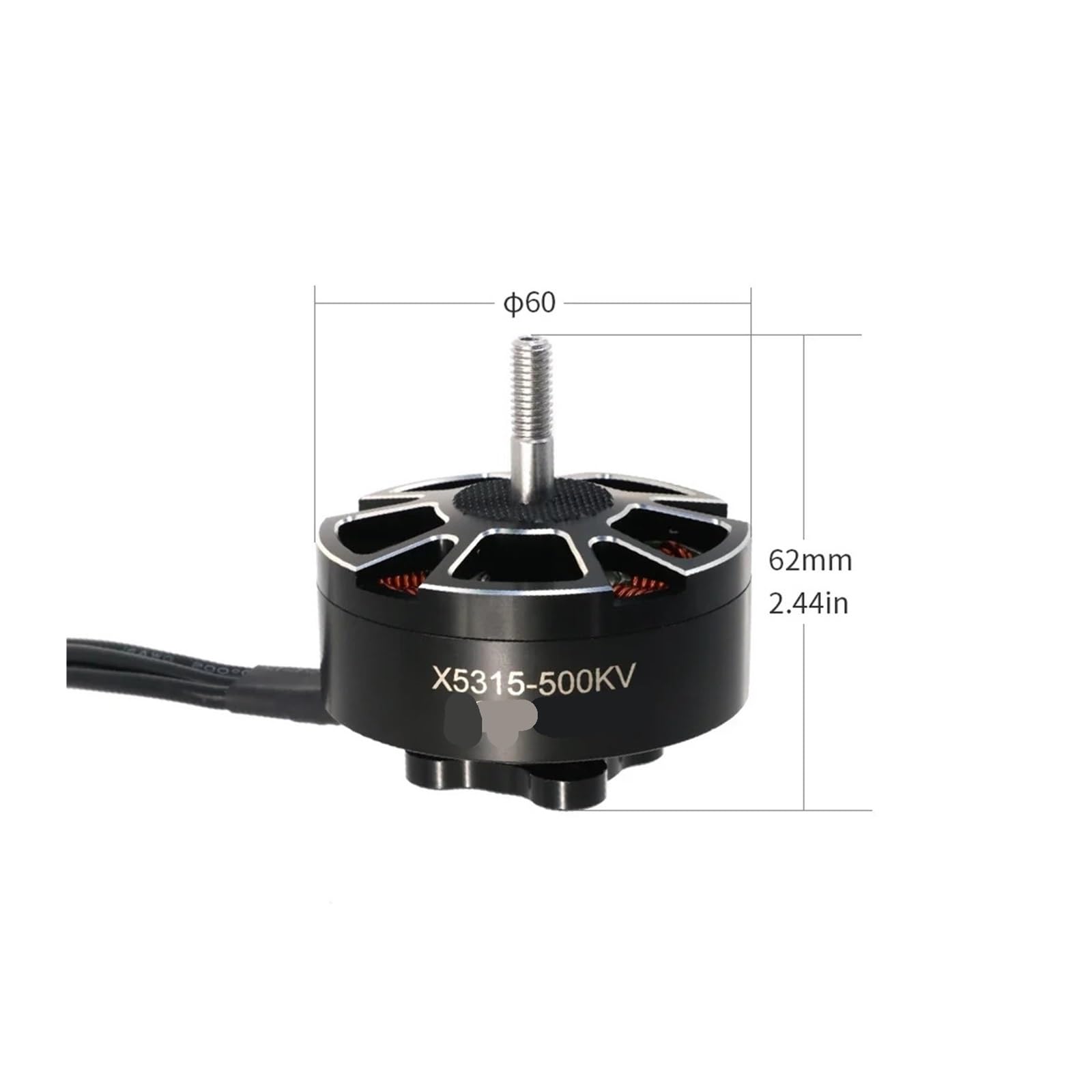 Compatibile con Angel X5315 4 pezzi motore 250-500KV | Motori brushless X5315 da 4 pezzi, 250-500KV, 4-8S, for drone a lungo raggio da 15 pollici(X5315 340KV)