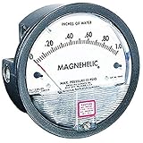 Dwyer Magnehelic Series 2000 Differential Pressure Gauge, Range 0-0.5