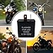 2-Pin LED Flasher Relay 12V DC – Solid State Hyper Flash Fix – Works with 0.1W–150W LED or Incandescent Bulbs – Silent Turn Signal Relay for Motorcycle, Scooter, ATV, Classic Car