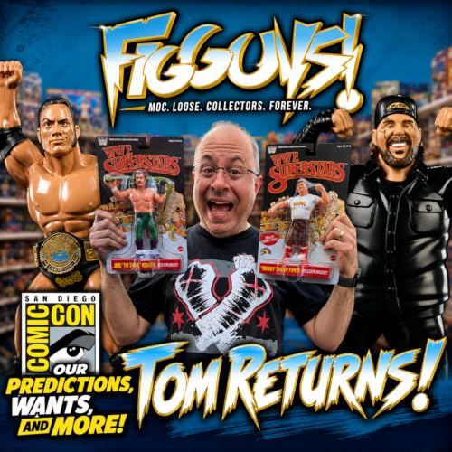 Tom Returns! SDCC Predictions, WWE Figure News & Collector Chaos | The FigGuys #114