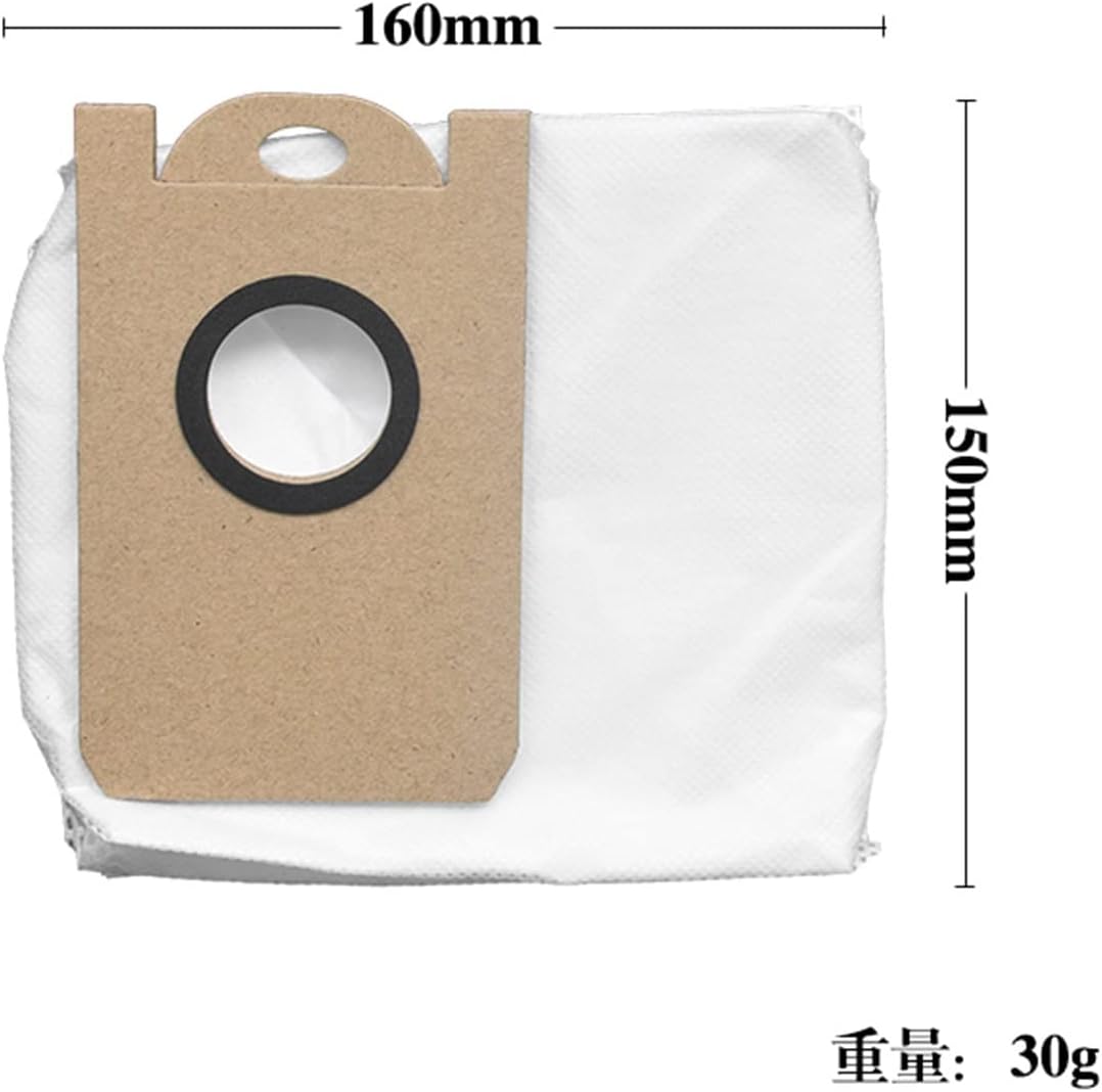 KAFTKO Vacuum Cleaner Dust Bag. Large Capacity Dust Bag Fittings Replacement. Compatible for Lenovo T1 Pro (Color : 10PCS)