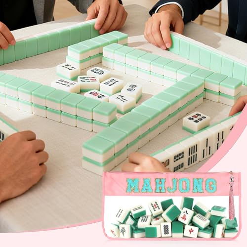 Funda vacía para Mahjong con lector para Mahjong americano miniatura 5