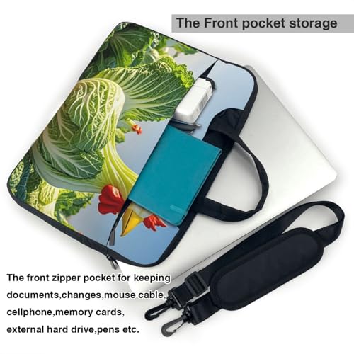 Bolso maletín para laptop Baicai unisex 14 pulgadas miniatura 5