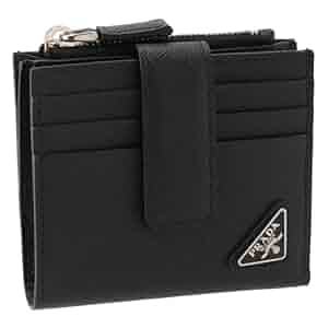 ギャランティーカード有 プラダ PRADA 二つ折り財布 サフィアーノ Amazon | [Prada] [プラダ] メンズ 財布 二つ折り カード