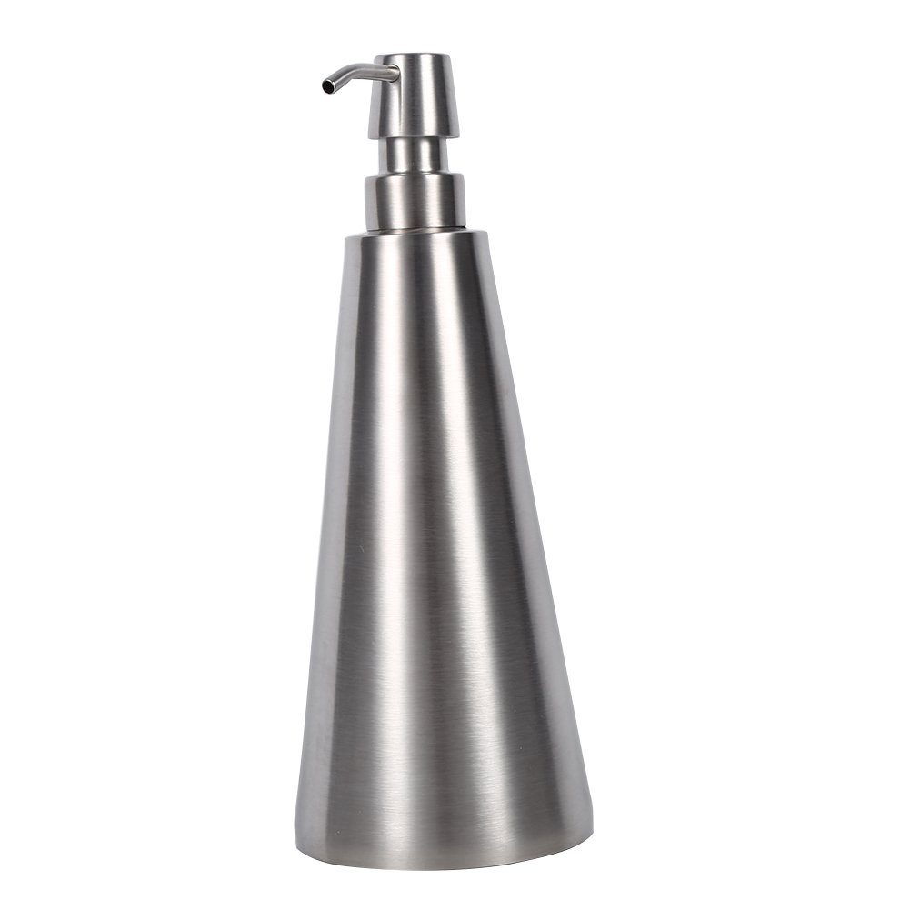 EMUKOEP Dispenser di Sapone di Grandi Dimensioni Doccia 1pc 800ml Dispenser di Sapone per Pompa in Acciaio Inossidabile di Grande capacità Accessorio per Il Bagno da Appoggio
