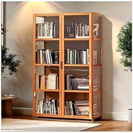 51″ Bookshelf Bookcase,...