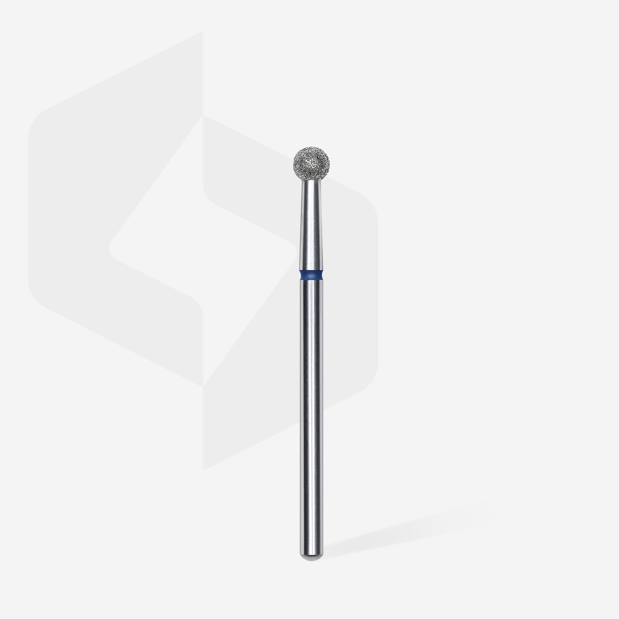 Staleks Elmas Manikür Freze Ucu Top (Küre) Model Mavi 035 FA01B035