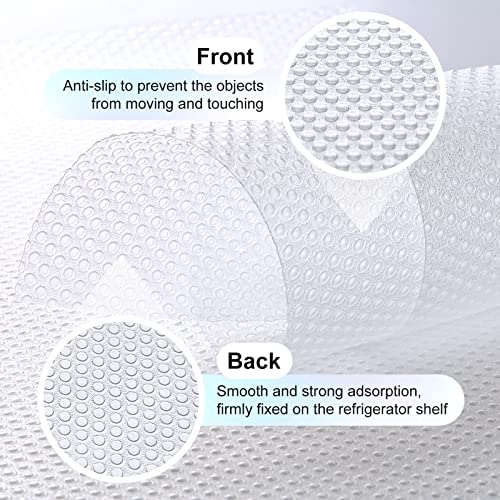 Cyrico Refrigerator Liners, 12 Inch X 15 Ft Fridge Liners And Mats Washable Shelf Liner Can Be Cut thumb #2