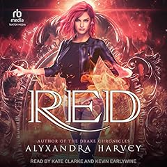 Red Audiolibro Por Alyxandra Harvey arte de portada