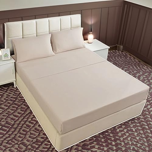 Etrexonline Conjunto de Sábanas 4 Piezas Cama 180 cm - Microfibra Ultra Suave Incluye 1 Bajera...