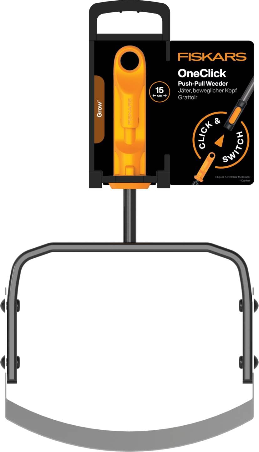 Fiskars OneClick Push-Pull Weeder