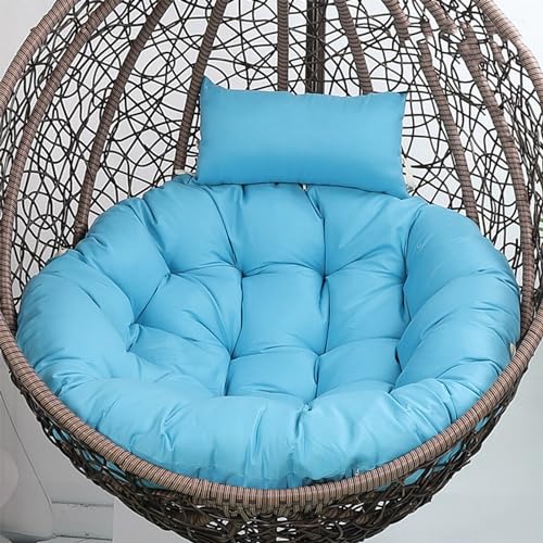 Coussin de jardin suspendu pour fauteuil en rotin et terrasse extérieure