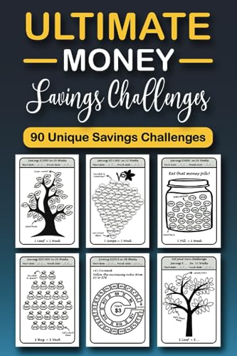 Ultimate Money Savings Challenges Book College Edition: 100 Interactive Savings