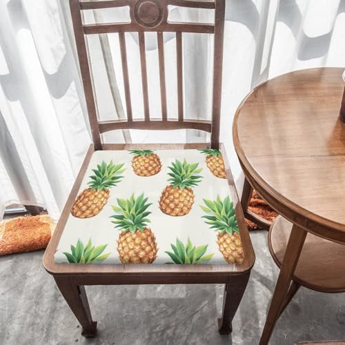 Cojín de espuma viscoelástica 38x35 tapete de asiento cómodo lavable 6