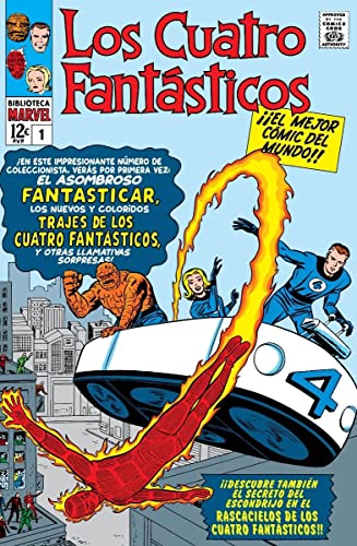 Biblioteca marvel los 4 fantásticos 1. 1961 62: fantastic four 1 6 usa
