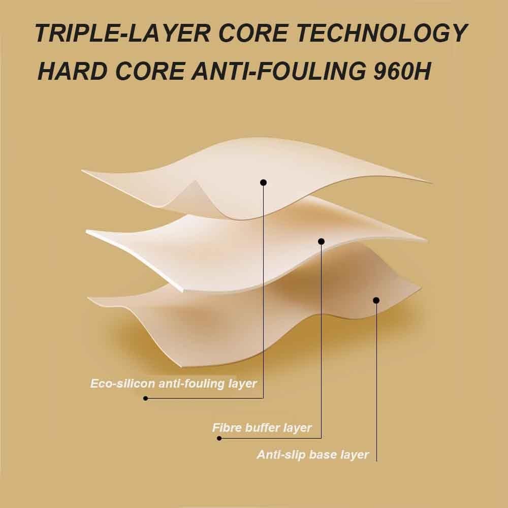 Tapis de table en silicone, tapis de bureau en microfibre résistant à l'eau et à l'huile pour la protection contre les déversements, nappe isolante durable