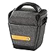 Produktbild Hama Kameratasche Terra aus Recycling-Polyester (Fototasche für Digitalkamera 16x10 x16 cm, Trageriemen zum Umhängen als Schultertasche, Gürtelschlaufe zum Tragen als Bauchtasche, Tragegriff) grau