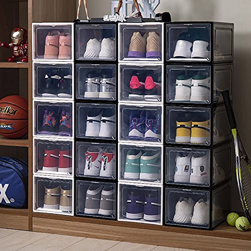 Boîte à chaussures pliable pour dressing ordonné et protection des baskets de marque - 6
