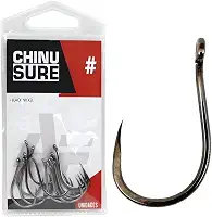 Anzol Chinu Sure Balck Nickel 19pcs - Albatroz N 05